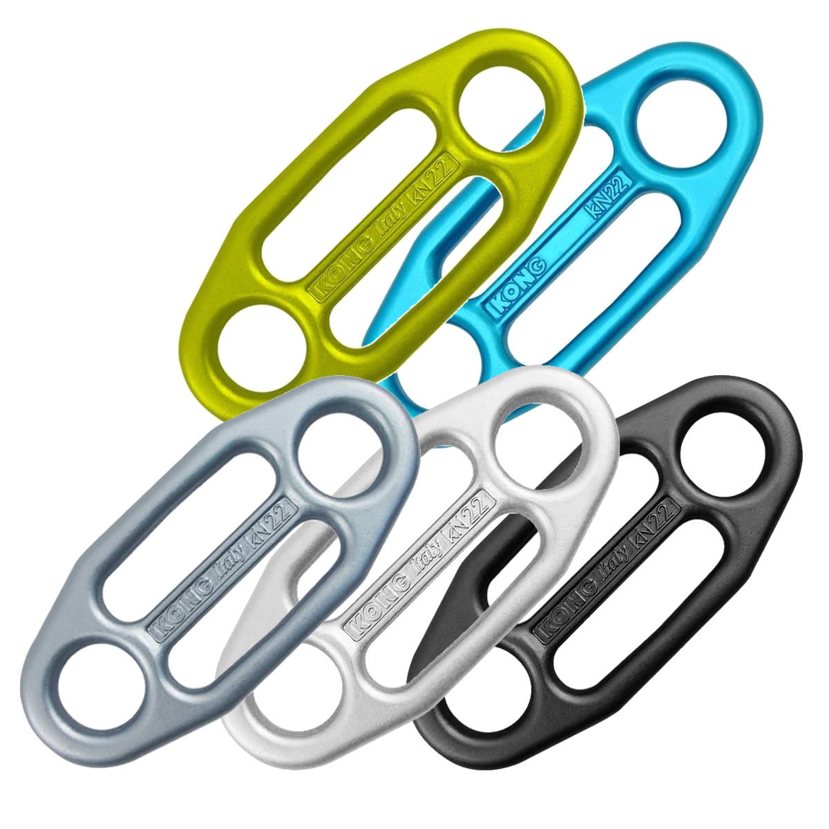 Discensore 8 KN25 – Dispositivo Di Assicurazione Per Corde 7,5-11 Mm In Lega Leggera 104 G