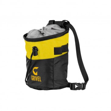 sacchetto magnesite arrampicata logo grivel nero