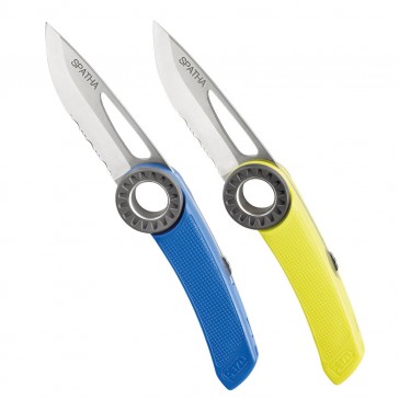 coltello alpinismo arrampicata taglio corde spatha petzl