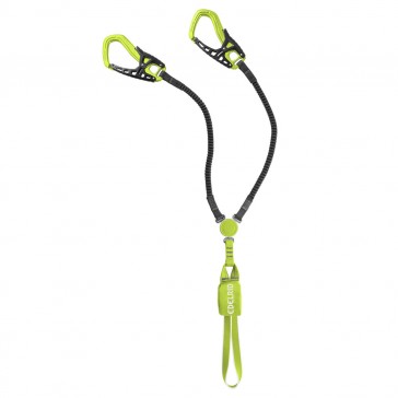 Set per via ferrata comodissimo CABLE COMFORT TRI Edelrid con girello - 532 g