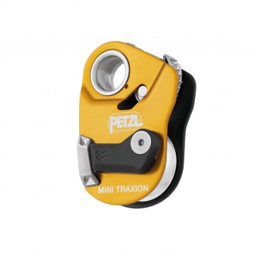 mini traxion petzl carrucola flange mobili auto bloccante