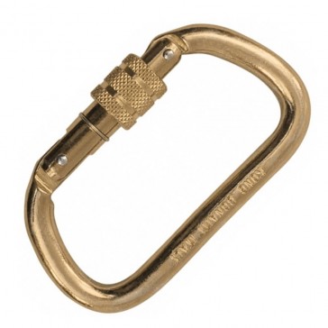 moschettone acciaio temprato ghiera vite