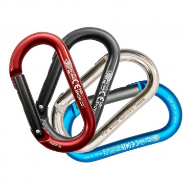 moschettone ovale senza ghiera oval alu kong