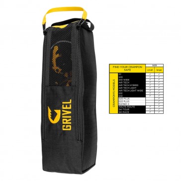 sacca porta ramponi crampon safe large grivel