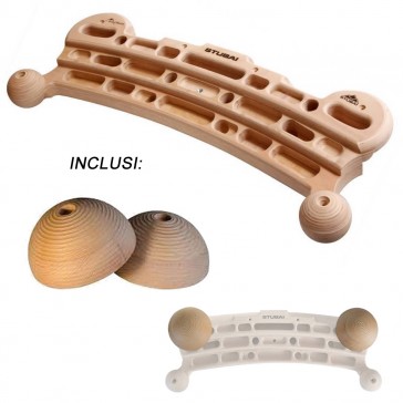 trave allenamento arrampicata legno offerta stubai kraxlboard slopers