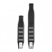 Fettucce rinvii arrampicata nylon EXPRESS SHAPE Kong - rastremate facili da impugnare - 12 e 17 cm