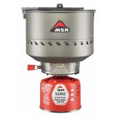 Kit da campeggio REACTOR 2.5L STOVE SISTEM - MSR - Fornello + scambiatore di calore + pentola da 2.5 Litri