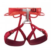 Imbragatura da donna LUNA PETZL arrampicata in palestra falesia vie lunghe trad