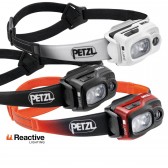 SWIFT RL Lampada frontale compatta potente ricaricabile con tecnologia Reactive Lighting®. 1100 lumen PETZL