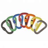 Moschettone HMS ghiera a vite per arrampicata Phantom DMM - solo 56 g - 25 kN