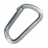 Moschettone "D" SHAPE in acciaio inox KONG - INDOOR STRAIGHT GATE - leva dritta