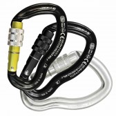 Moschettone ideale da sosta KONG - ERGO SCREW SLEEVE - Ghiera a vite - Made in Italy - Testato pezzo per pezzo