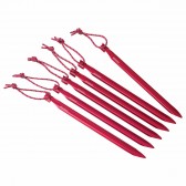 Picchetti da tenda per campeggio GROUNDHOG TENT STAKE MSR in alluminio leggeri e resistenti - 6 pezzi