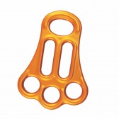 Piastrina alpinismo e soccorso Full KONG con moltiplicatore di ancoraggio - 90g - corde fino a 12mm