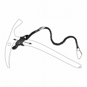 appoggio mano cordino per piccozza easy slider grivel