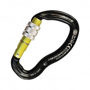 Moschettone ideale da sosta KONG - ERGO SCREW SLEEVE - Ghiera a vite - Made in Italy - Testati pezzo per pezzo