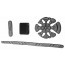 kit ricambio imbottitura casco stunt