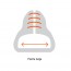 scarpone trekking comodo pianta larga piuma trek fitwell