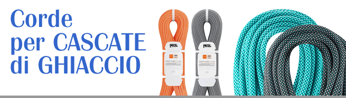 corda per arrampicata su ghiaccio
